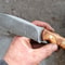 Premium Outdoor Knife With 1075 Steel Silverberry Wood Full Tang Handle 3