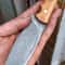 Premium Outdoor Knife With 1075 Steel Silverberry Wood Full Tang Handle 6