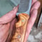 Premium Outdoor Knife With 1075 Steel Silverberry Wood Full Tang Handle 8