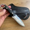 Premium Blacksmith Made Survival Knife With 1075 Carbon Steel Compact Grip 3
