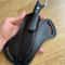 EDC Survival Hunting Knife Handmade 1075 Steel Compact Utility Blade 5