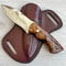 Rugged Handmade Hunting Knife For Bushcraft Camping Survival Use 0