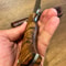 Artisan Camping Knife With Acid Darkened 1075 Carbon Steel Blade 5