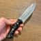 Premium Full Tang Camping Knife With 1075 Carbon Steel Black Grip 9