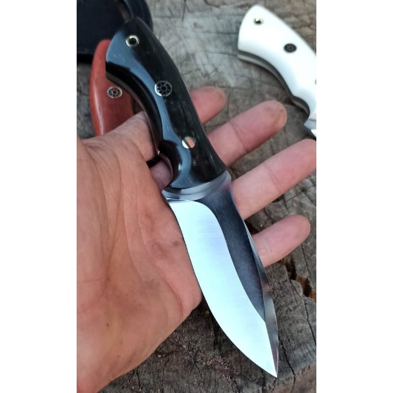 Lightweight Outdoor Survival Knife 1075 Carbon Steel EDC Blade 1