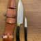 Handmade N690 Steel Chef Knife Set Black Handle Kitchen Cooking Blades 1