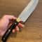 Handmade N690 Steel Chef Knife Set Black Handle Kitchen Cooking Blades 7