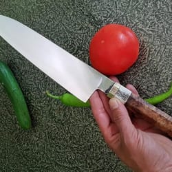 full tang culinary chef knife – 1075 steel professional cooking blade