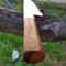 Premium XL Culinary Kitchen Knife With 1075 Steel Stag Horn Grip 4