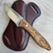 Premium Full Tang Woodworking Knife With N690 Steel Silverberry Handle 8