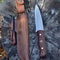 Professional Bushcraft Carving Knife Full Tang N690 Steel Blade 7