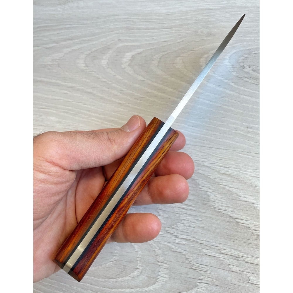 Premium Full Tang Woodworking Knife With N690 Steel Silverberry Handle Boy Friend GIFT 3