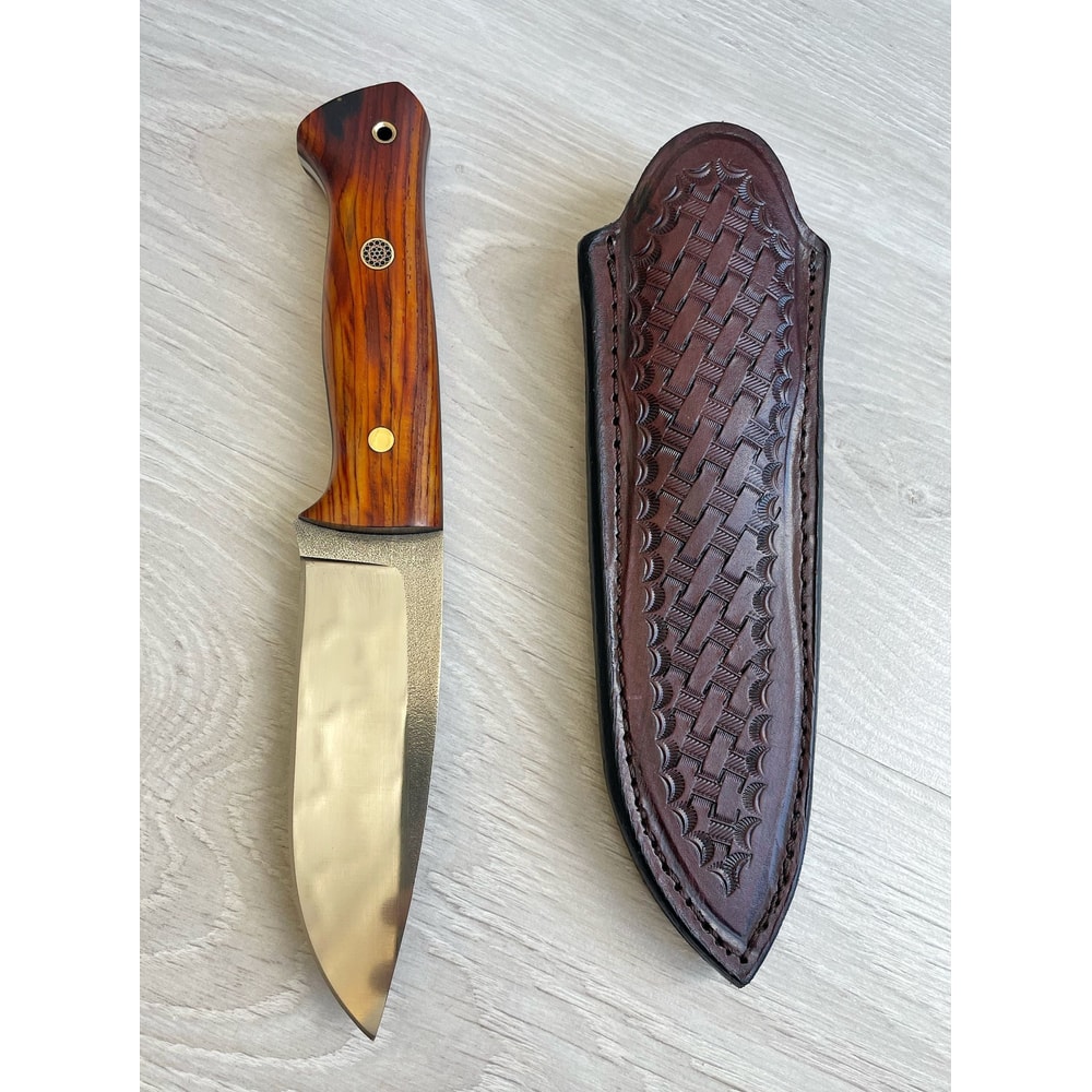 Premium Full Tang Woodworking Knife With N690 Steel Silverberry Handle Boy Friend GIFT 8
