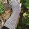 Braid Knit Fingerless Texting Gloves ArmWarmer 3