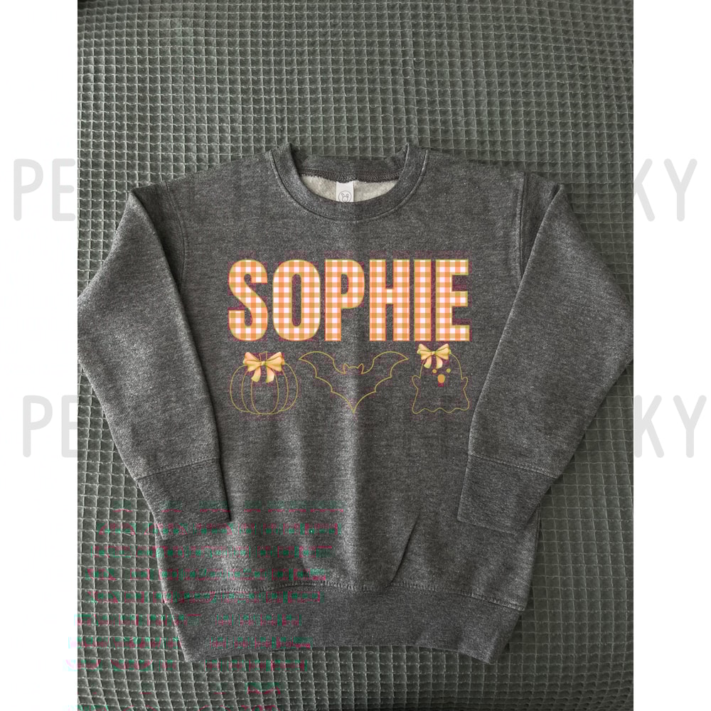 Halloween Trio Personalized Girl 1