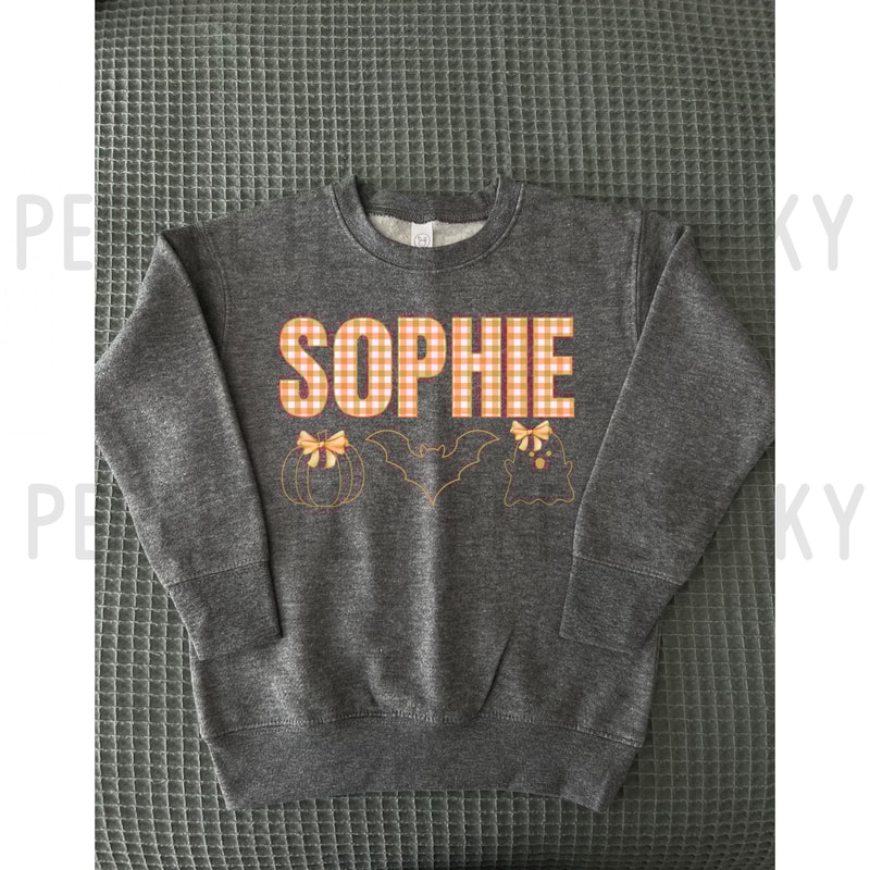 Halloween Trio Personalized Girl 1