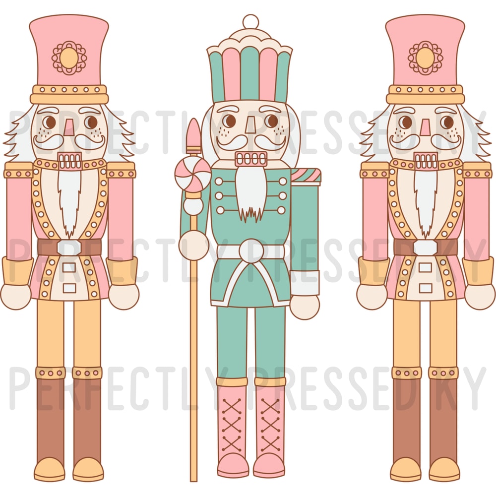 Girly Nutcracker Trio 0