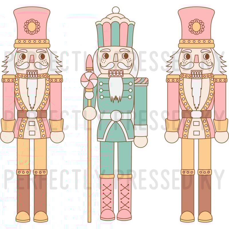 Girly Nutcracker Trio 0