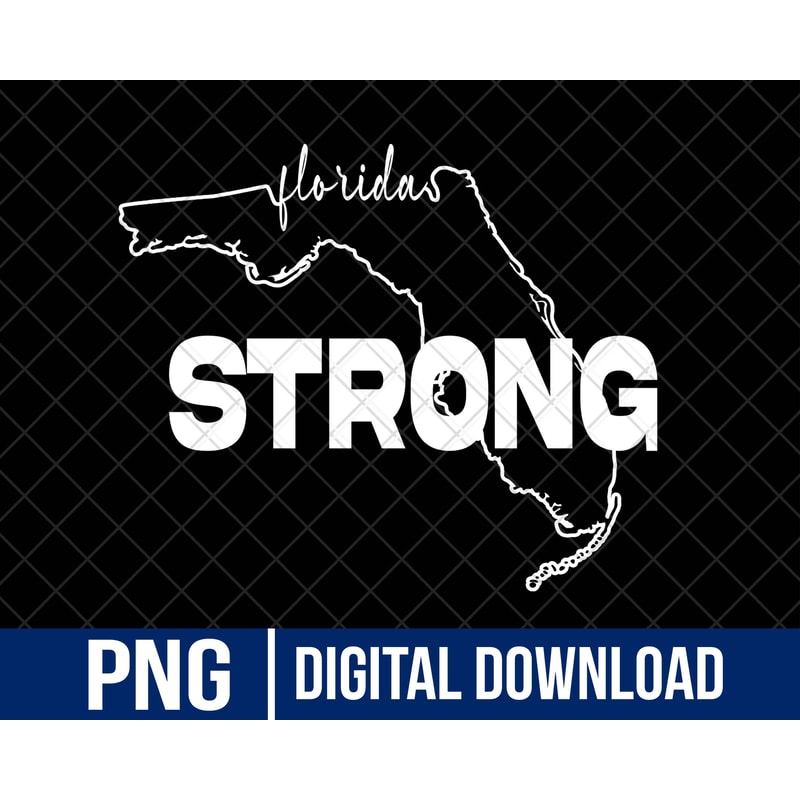 Strong Florida 2024 PNG For Sublimation Stronger Than The Storm PNG I Survived Hurricane Milton 202 0
