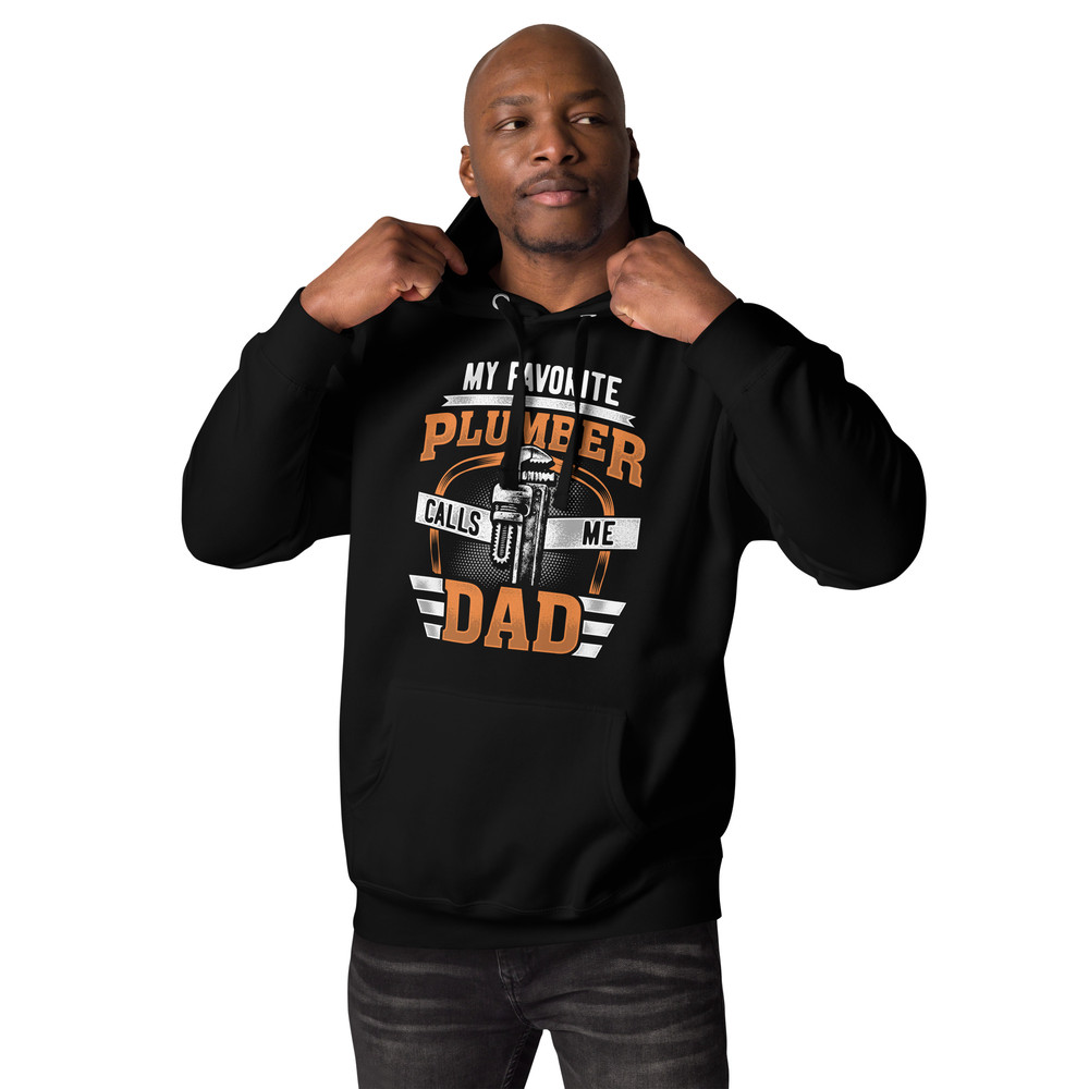 Plumber Because Electricians Need Heroes Too Unisex Hoodie For Plumber 0