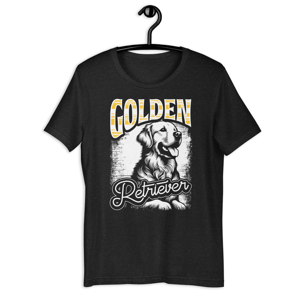 Golden Retriever Dog Unisex Tshirt 0