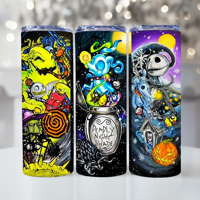 20 Oz 30 Oz Tumbler Wraps Hallowen Skinny Tumbler 0