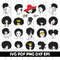 Afro Woman SVG  Afro Queen SVG Afro Woman Clipart Afro Queen Clipart Afro Woman Png  Afro Queen Png 0