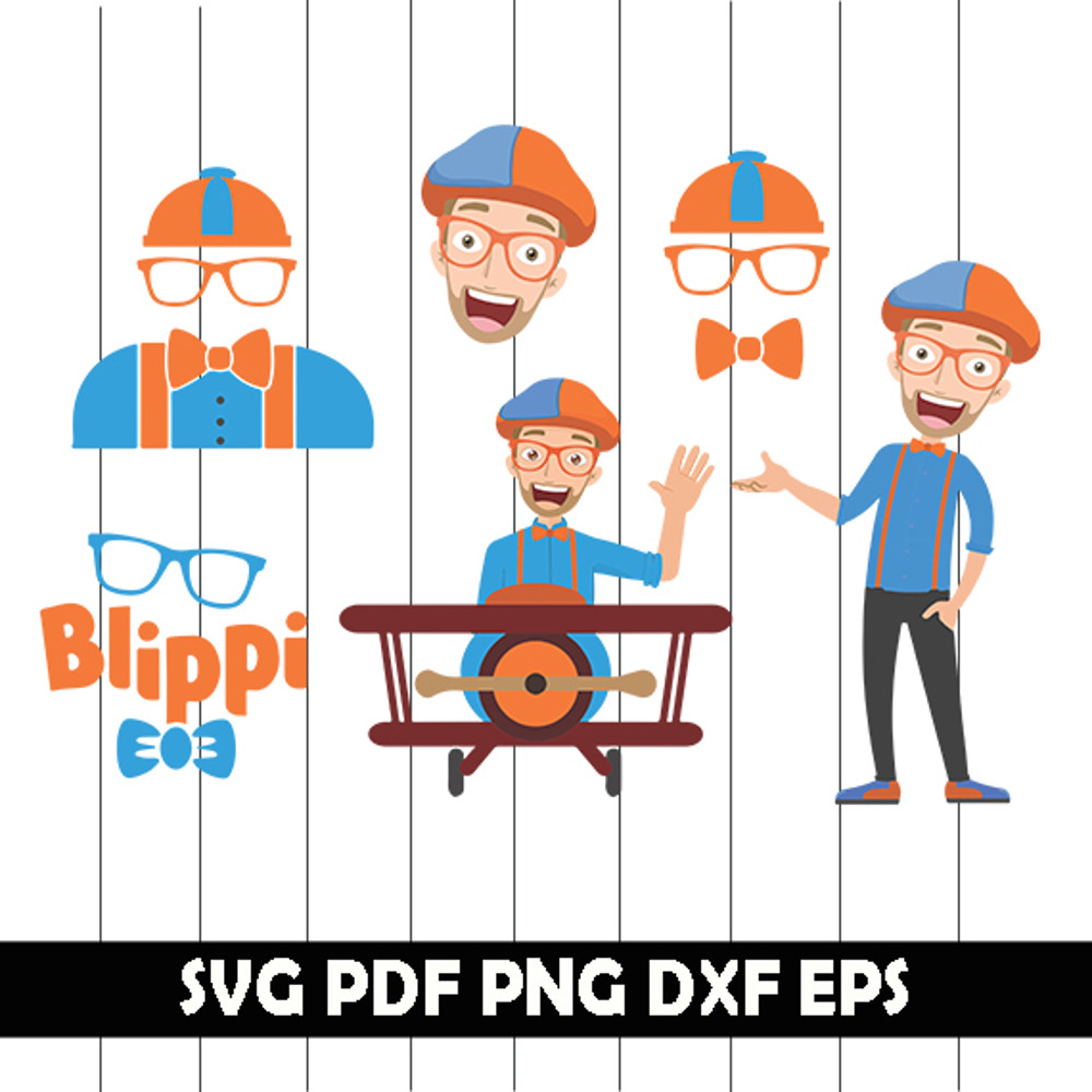 Blippi Svg Blippi Clipart Blippi Png Blippi Vector 0