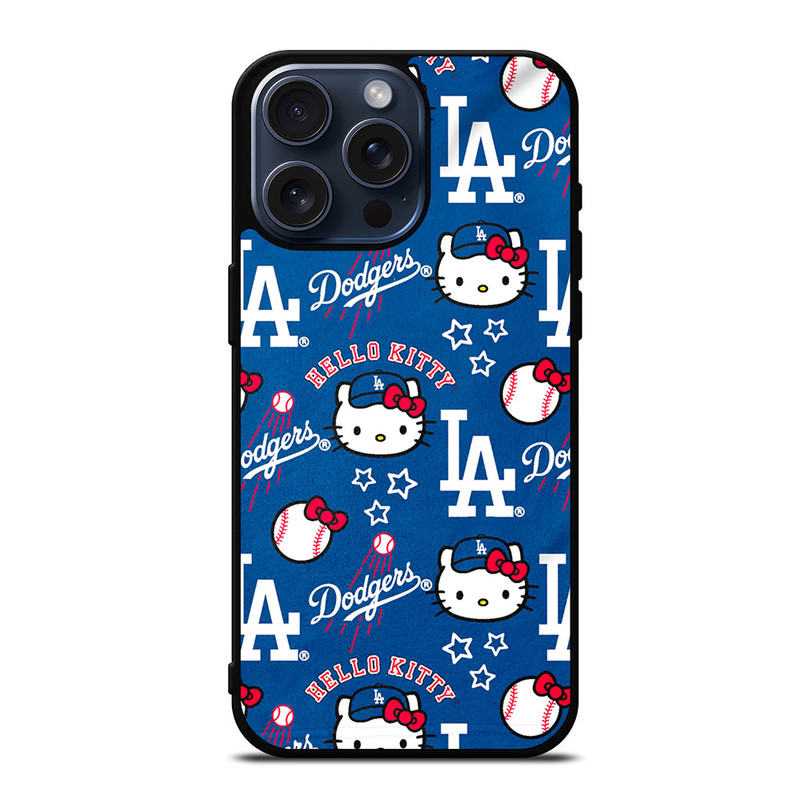 LA DODGERS HELLO KITTY PATTERN Protect In Style For IPhone Google Pixel  Samsung Galaxy Tough Case 0