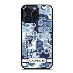 coach new york signature protect in style for iphone, google pixel & samsung galaxy tough case