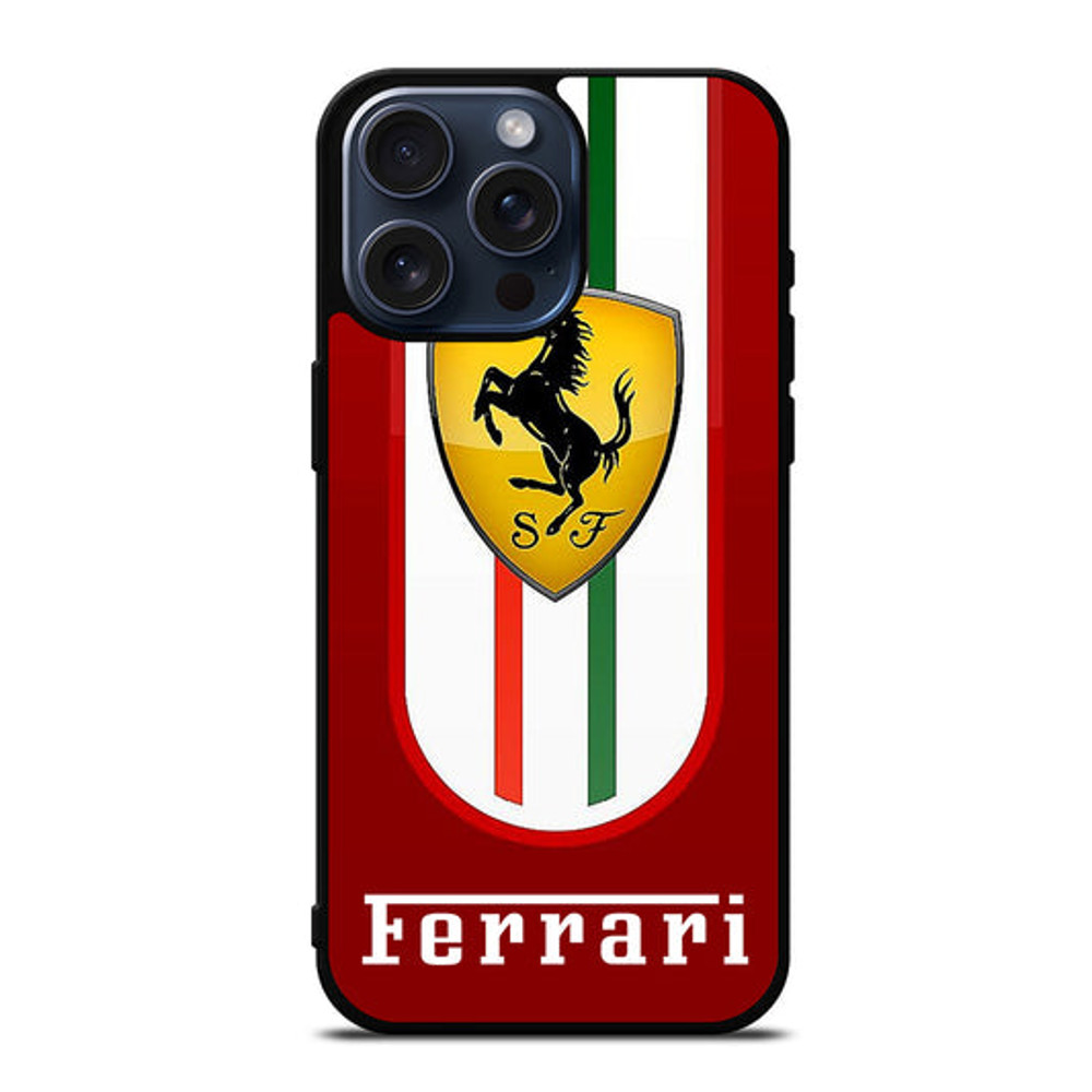 FERRARI CAR LOGO Protect In Style For IPhone Google Pixel  Samsung Galaxy Tough Case 0