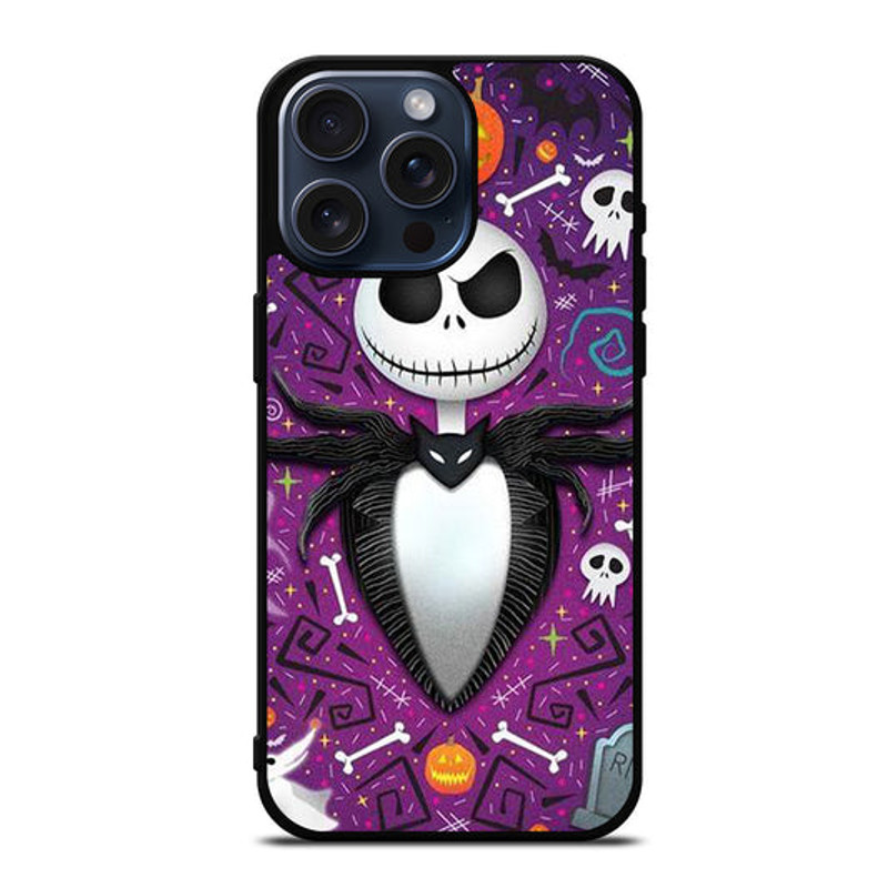 JACK SKELLINGTON NIGHTMARE BEFORE CHRISTMAS CARTOO Protect In Style For IPhone Google Pixel  Samsun 0