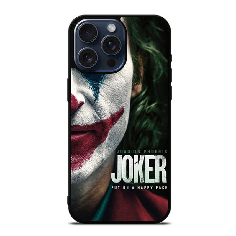 JOAQUIN PHOENIX JOKER HAPPY FACE Protect In Style For IPhone Google Pixel Samsung Galaxy Tough Cas 0