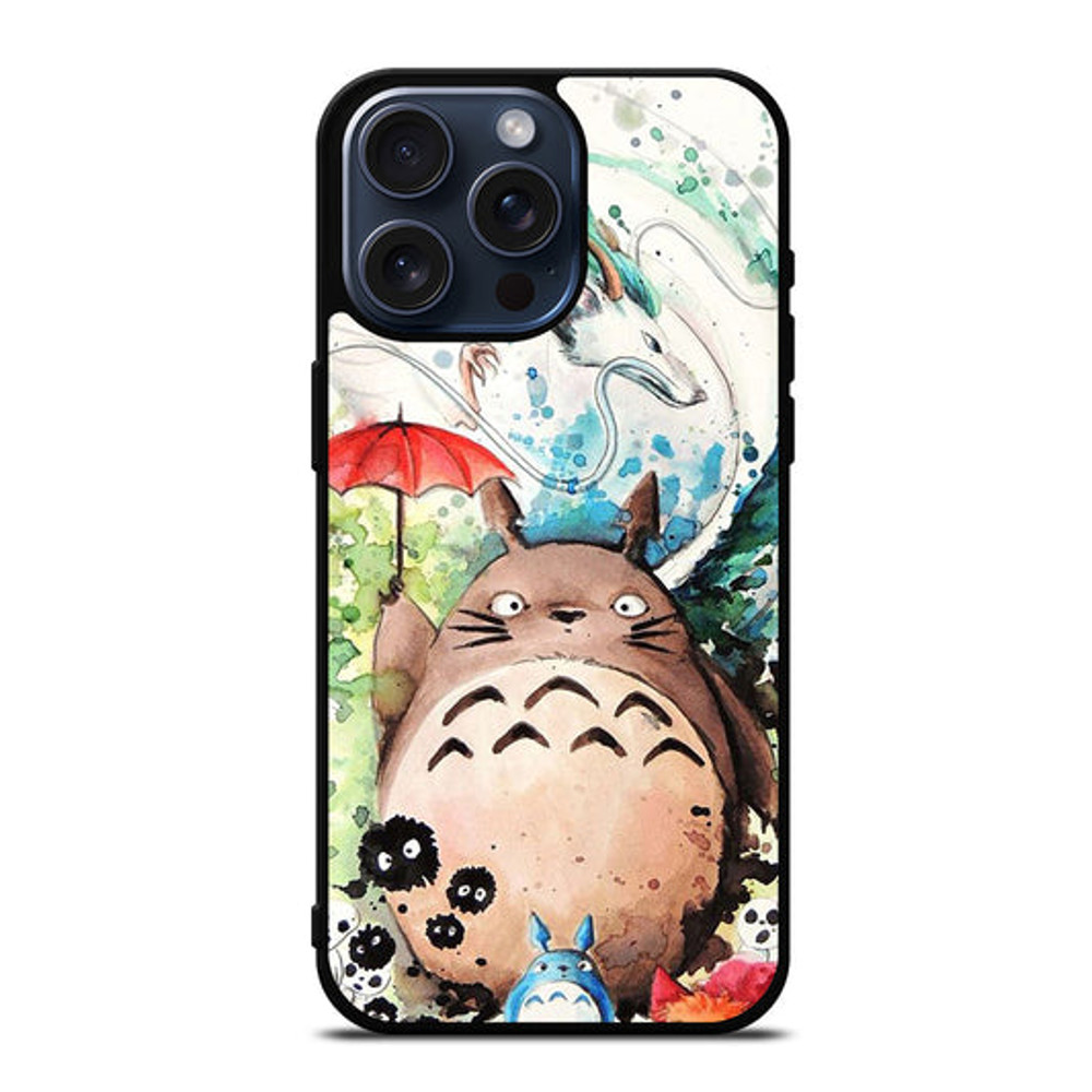 TOTORO CUTE ART Protect In Style For IPhone Google Pixel  Samsung Galaxy Tough Case 0