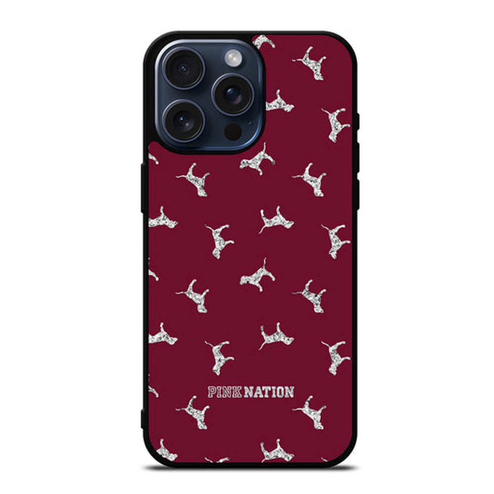 VICTORIA S SECRET PINK NATION DOG Protect In Style For IPhone Google Pixel Samsung Galaxy Tough Ca 0