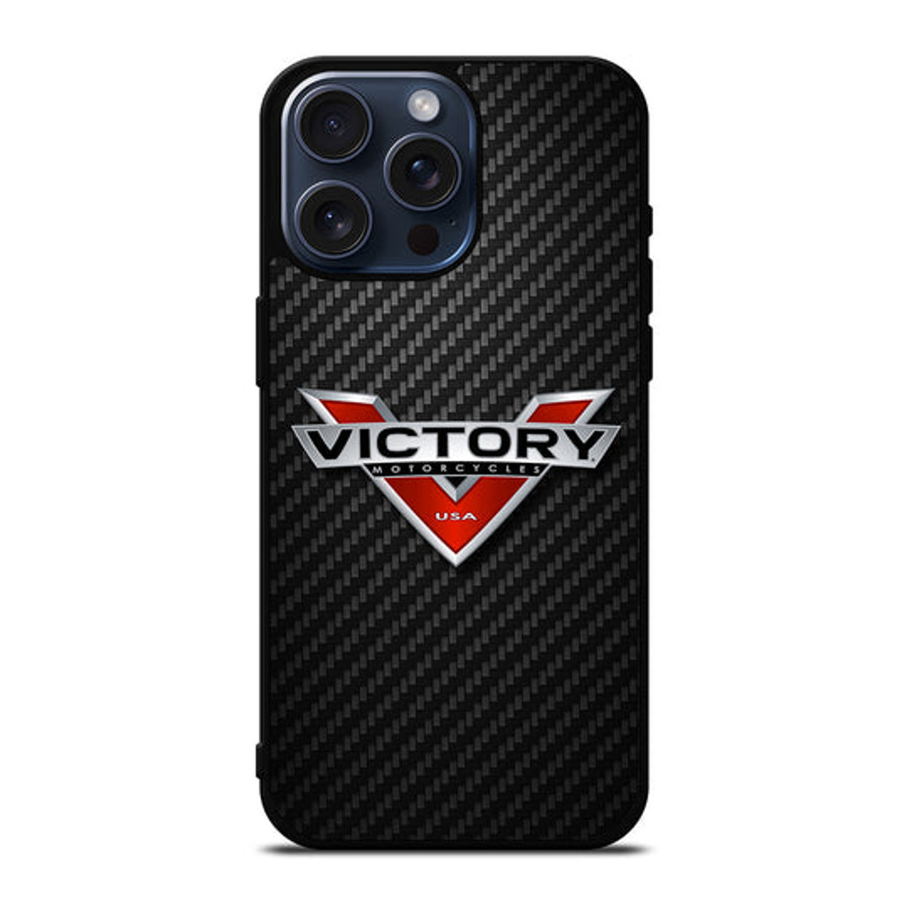 VICTORY MOTORCYCLES CARBON LOGO 2 Protect In Style For IPhone Google Pixel Samsung Galaxy Tough Ca 0