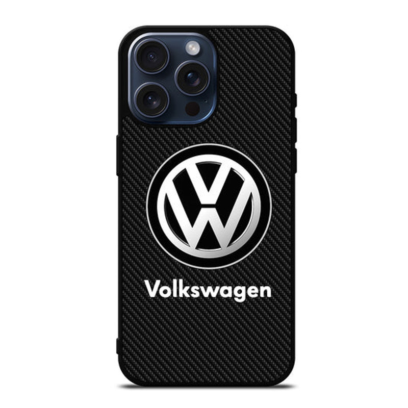 VOLKSWAGEN VW CARBON LOGO Protect In Style For IPhone Google Pixel Samsung Galaxy Tough Case 0