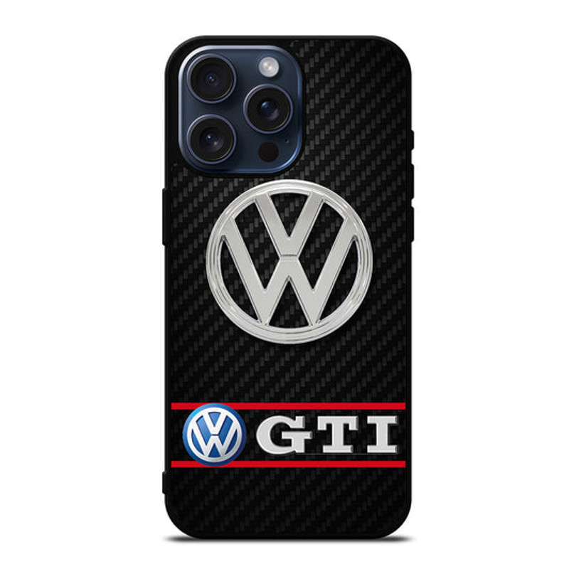 VW VOLKSWAGEN GTI CARBON LOGO Protect In Style For IPhone Google Pixel Samsung Galaxy Tough Case 0