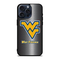 west virginia mountaineers metal logo protect in style for iphone, google pixel & samsung galaxy tough case