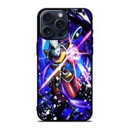 whis dragon ball super anime protect in style for iphone, google pixel & samsung galaxy tough case