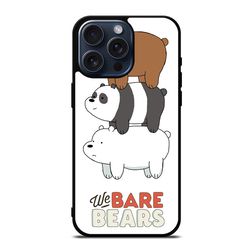 who we bear panda bear cartoon protect in style for iphone, google pixel & samsung galaxy tough case