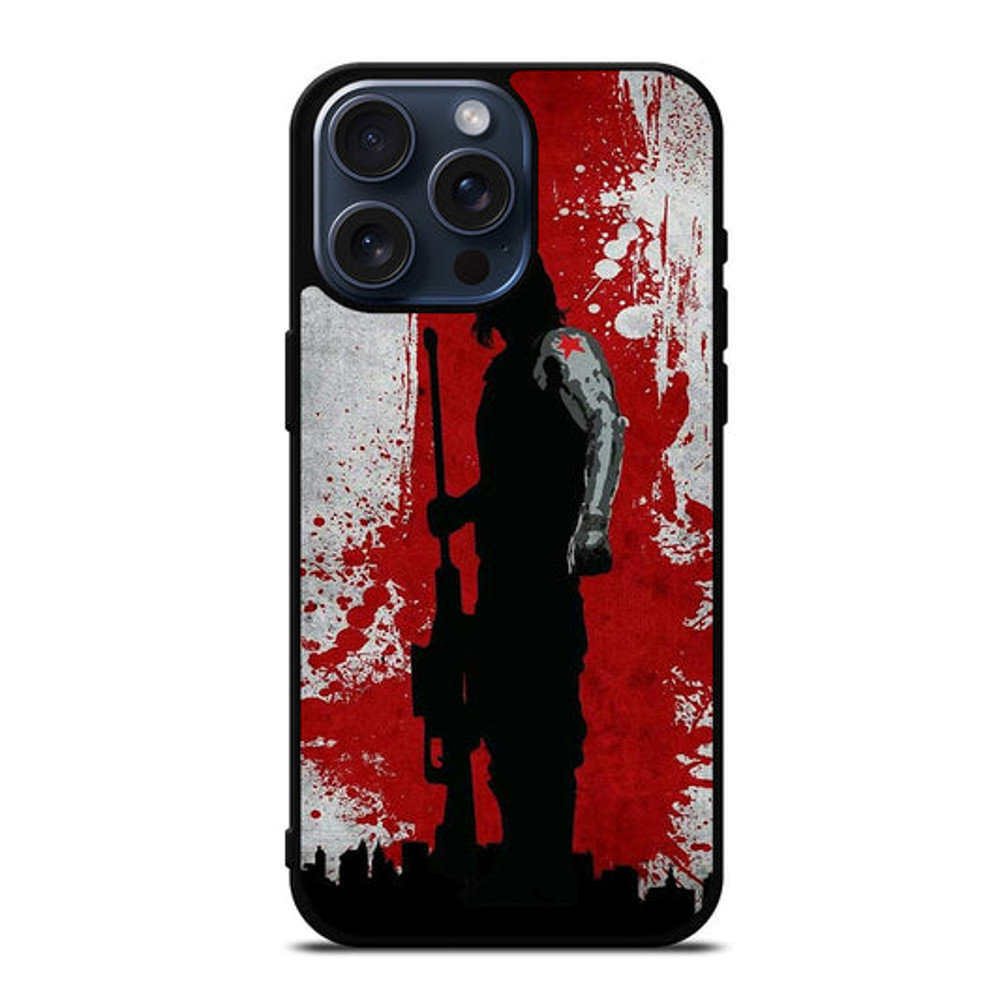 WINTER SOLDIER ART Protect In Style For IPhone Google Pixel  Samsung Galaxy Tough Case 0