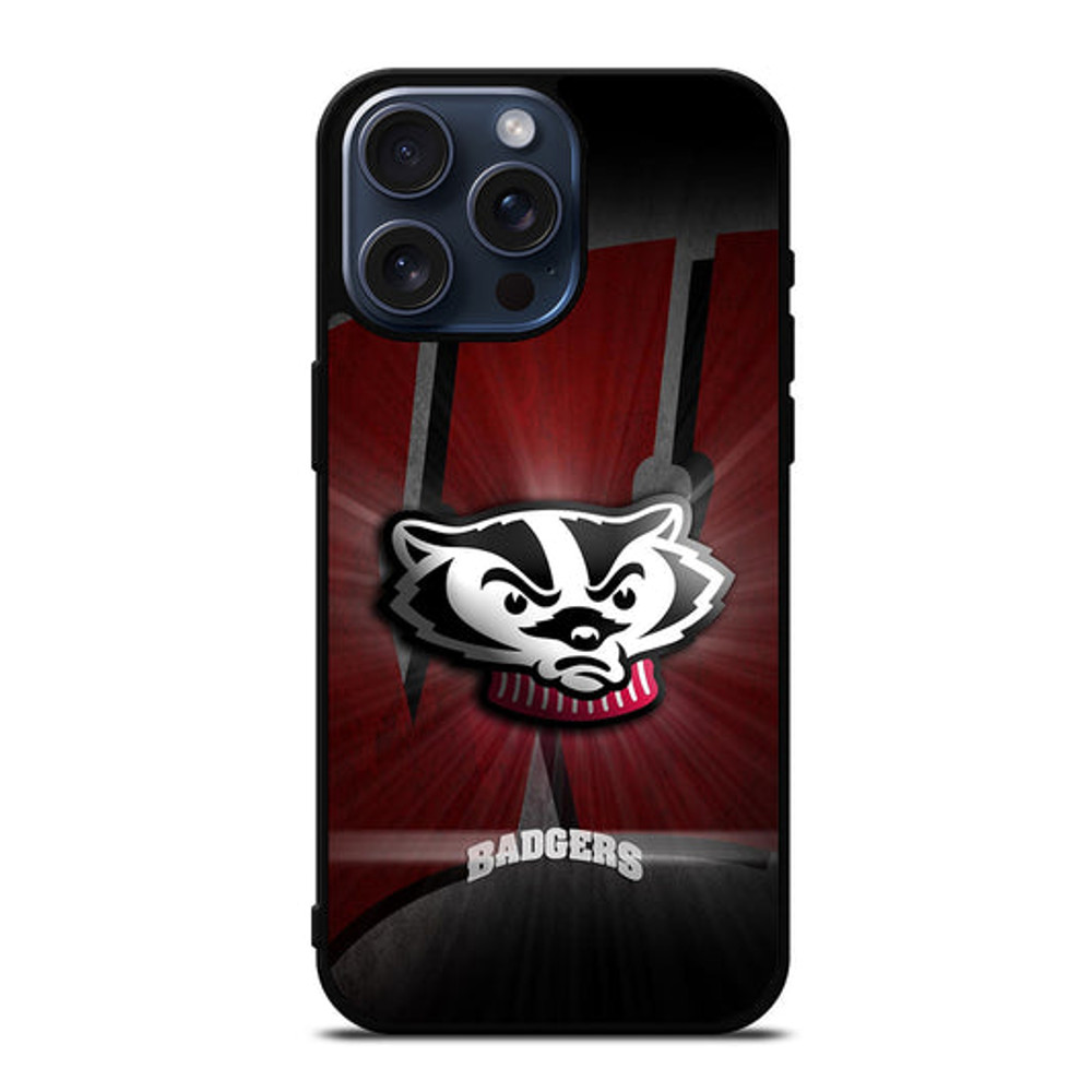 WISCONSIN BADGERS FOOTBALL 3 Protect In Style For IPhone Google Pixel  Samsung Galaxy Tough Case 0