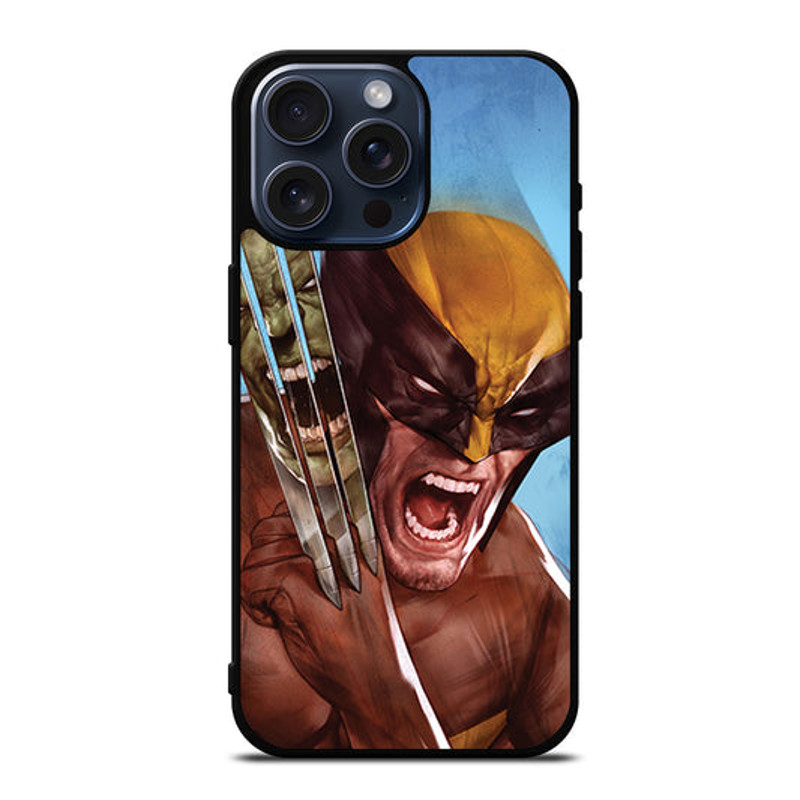 NEW WOLVERINE VS HULK MARVEL Protect In Style For IPhone Google Pixel Samsung Galaxy Tough Case 0