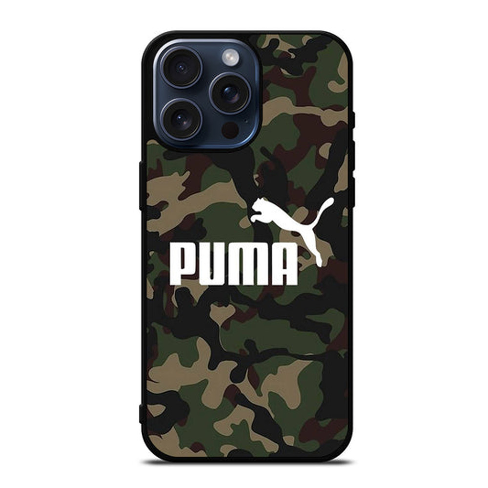 PUMA CAMO LOGO Protect In Style For IPhone Google Pixel Samsung Galaxy Tough Case 0