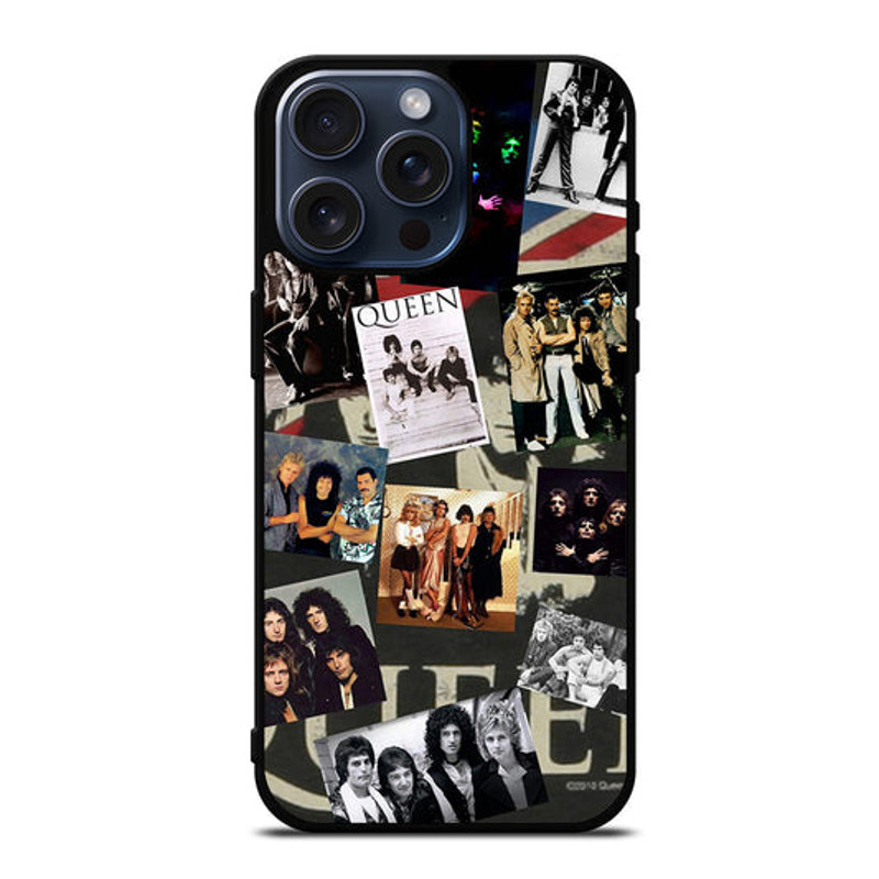 QUEEN BAND COLLAGE Protect In Style For IPhone Google Pixel Samsung Galaxy Tough Case 0