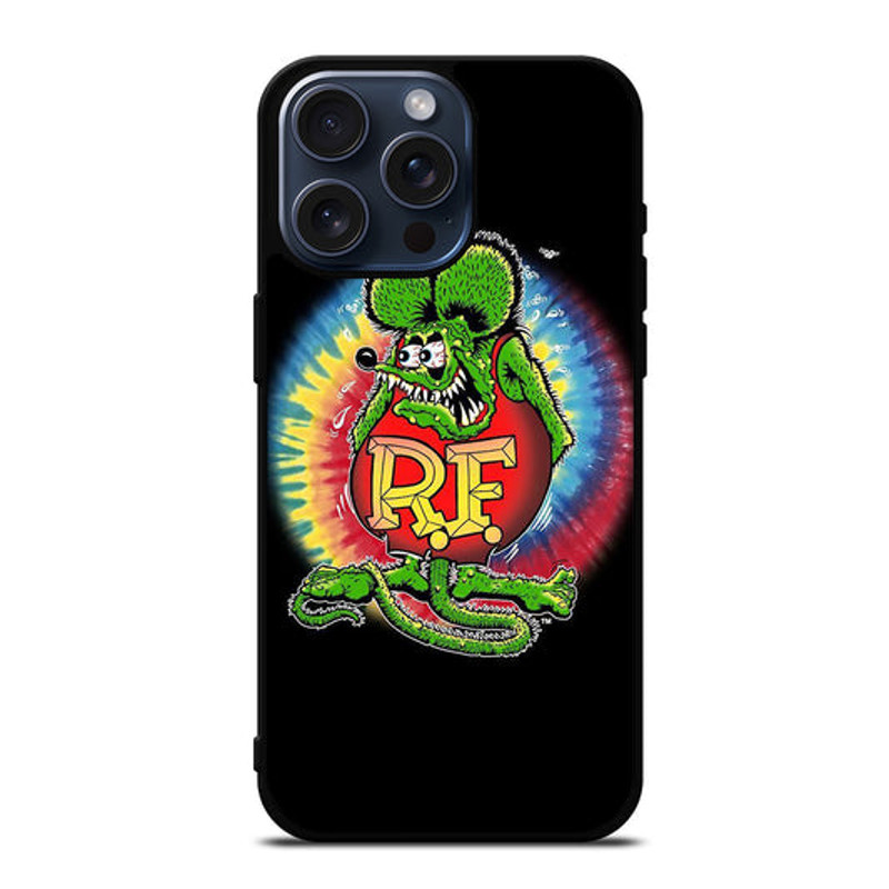 RAT FINK TIE DYE Protect In Style For IPhone Google Pixel Samsung Galaxy Tough Case 0