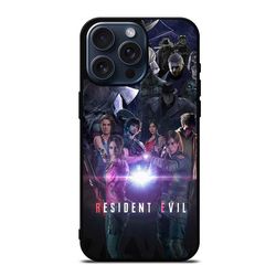 resident evil re game protect in style for iphone, google pixel & samsung galaxy tough case