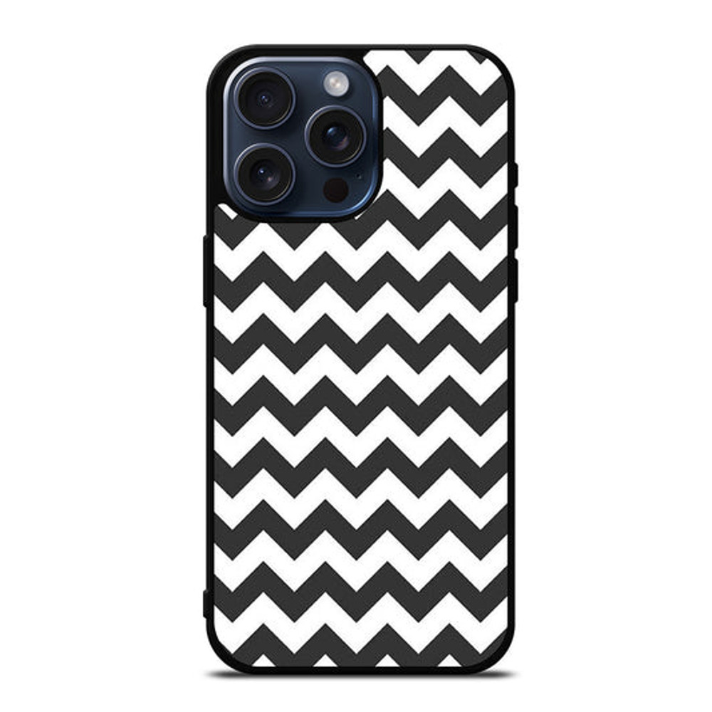 RILEY BLAKE CHEVRON PATTERN GREY Protect In Style For IPhone Google Pixel Samsung Galaxy Tough Cas 0