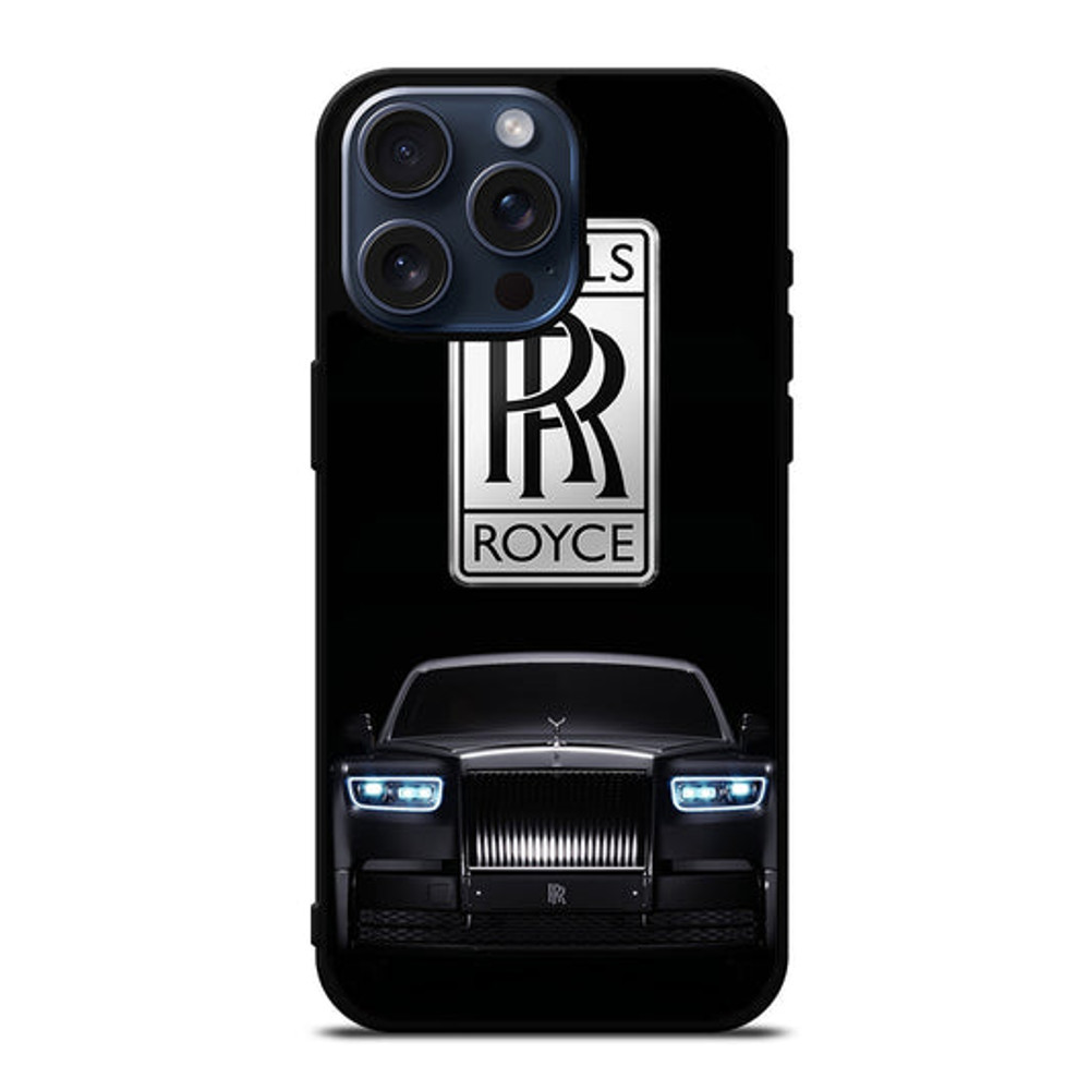 ROLLS ROYCE BLACK CAR Protect In Style For IPhone Google Pixel  Samsung Galaxy Tough Case 0